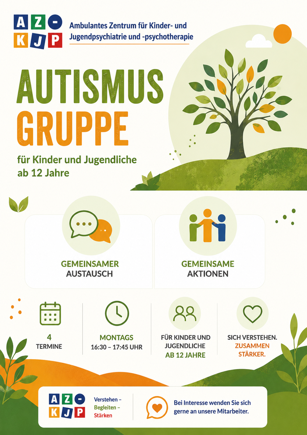 Autismusgruppe (ab 12 Jahre)