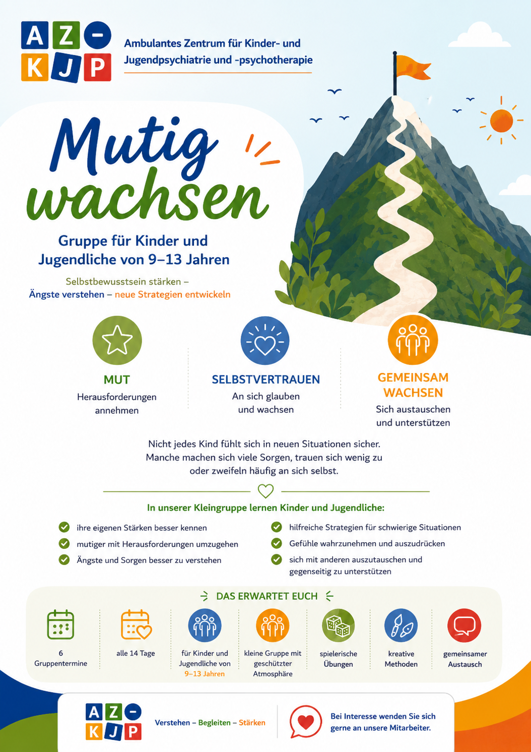 Mutig wachsen (9&ndash;13 Jahre)