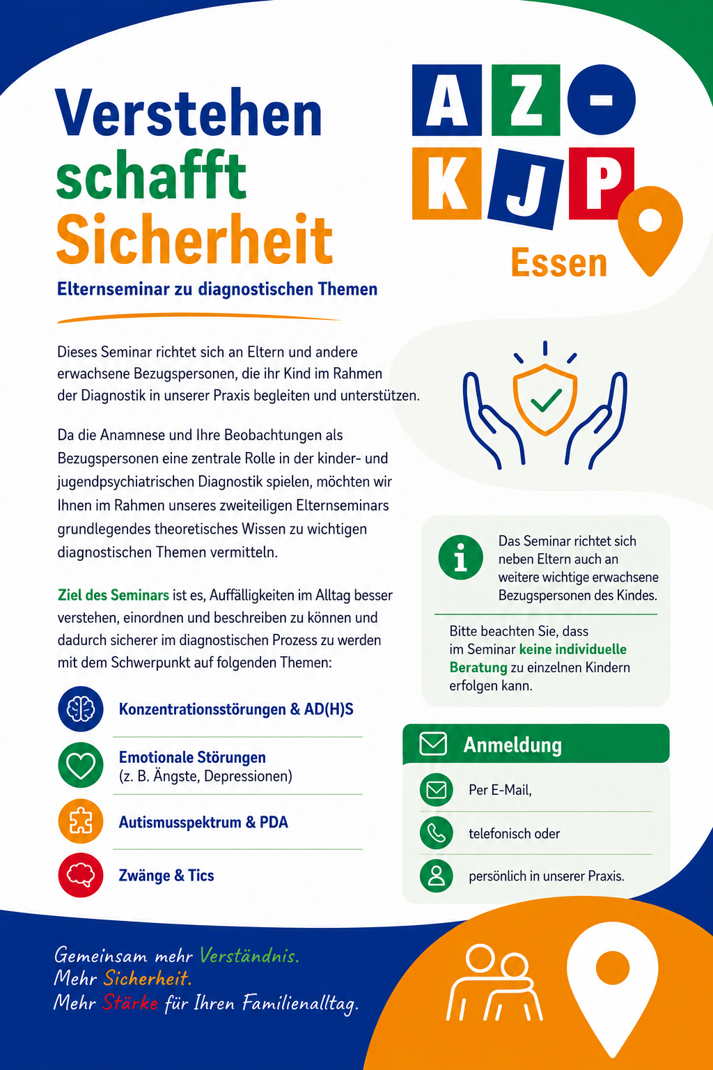 Verstehen schafft Sicherheit &ndash; Elternseminar